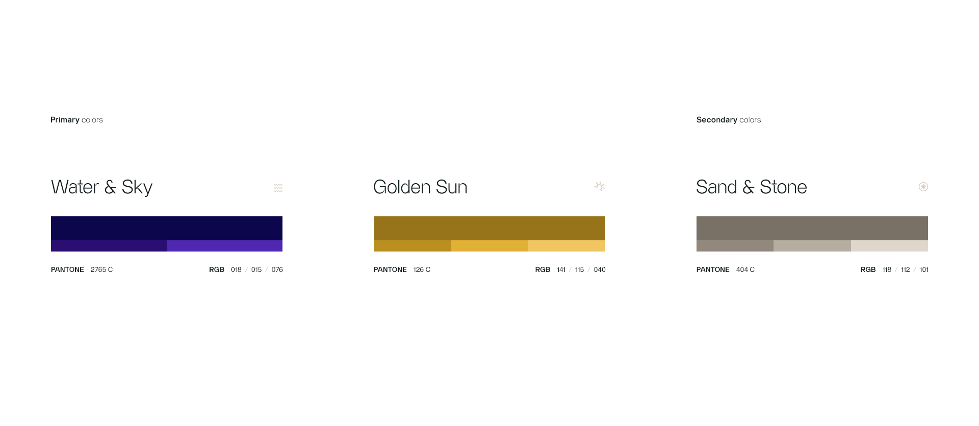 Color palette image